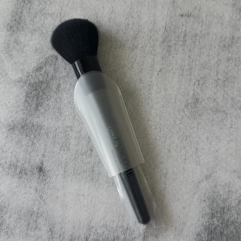 Lancôme Powder Blush Black Brush Original Sleeve Full Size 6.5